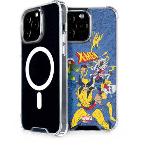 Marvel X-Men Team iPhone 15 Pro Max MagSafe Case